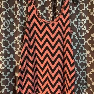 2x chevron tank